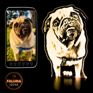 Lampara Led Realista Mascota